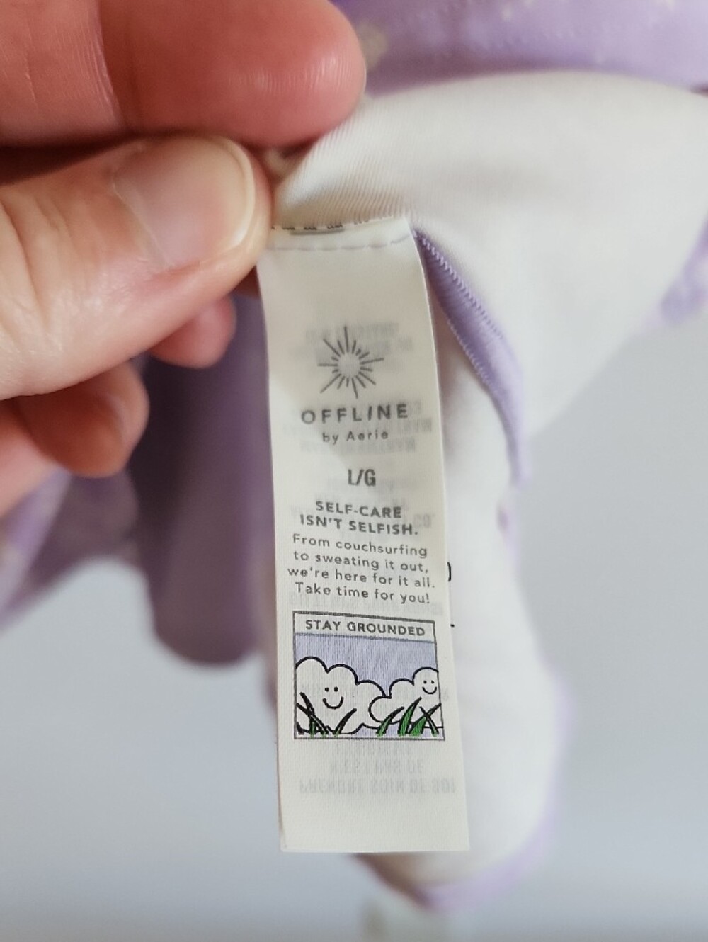 โ๏ธ๐SALE๐โ๏ธ aerie - NWOT Lavendar RealMe XTRA Paisley Mini Dress - L - Picture 3 of 6